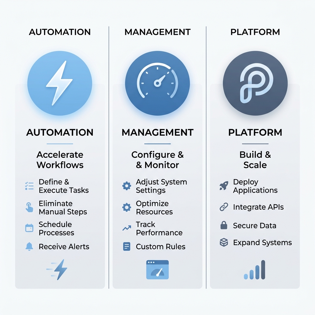 Infographic comparing three caption editor types: AI consumer tools, professional subtitle editors, and platform-native tools